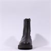 Pepe Saenz Sara Front Zip Wedge Boot - Brown Leather